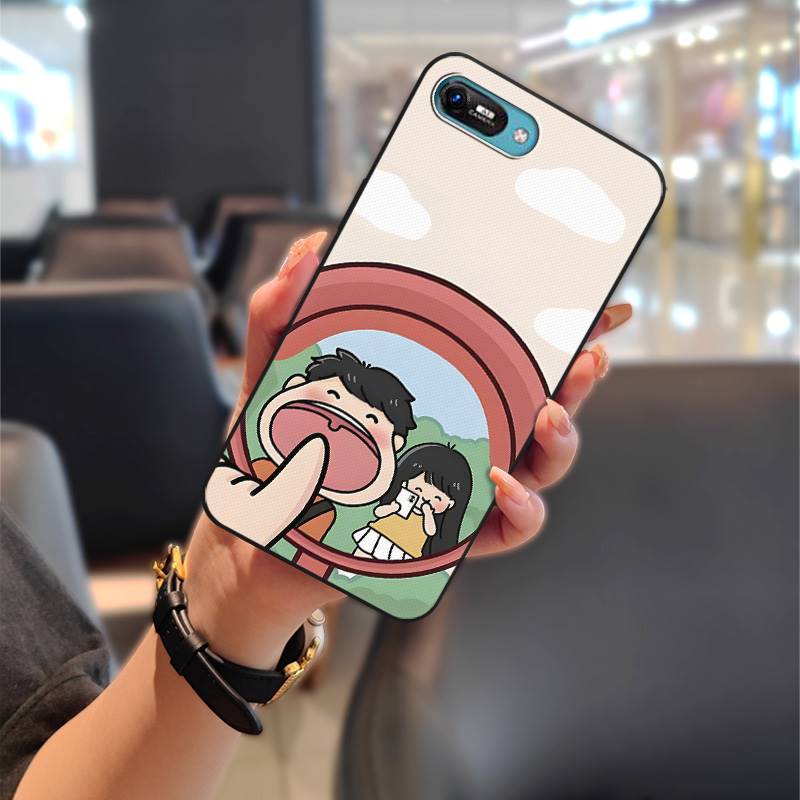 Ochranný měkký obal Pouzdro na telefon Pro Itel A25/A35/A25 Pro Zadní kryt Odolný proti nečistotám Roztomilý Nárazuvzdorný Plné obepnutí Pár TPU