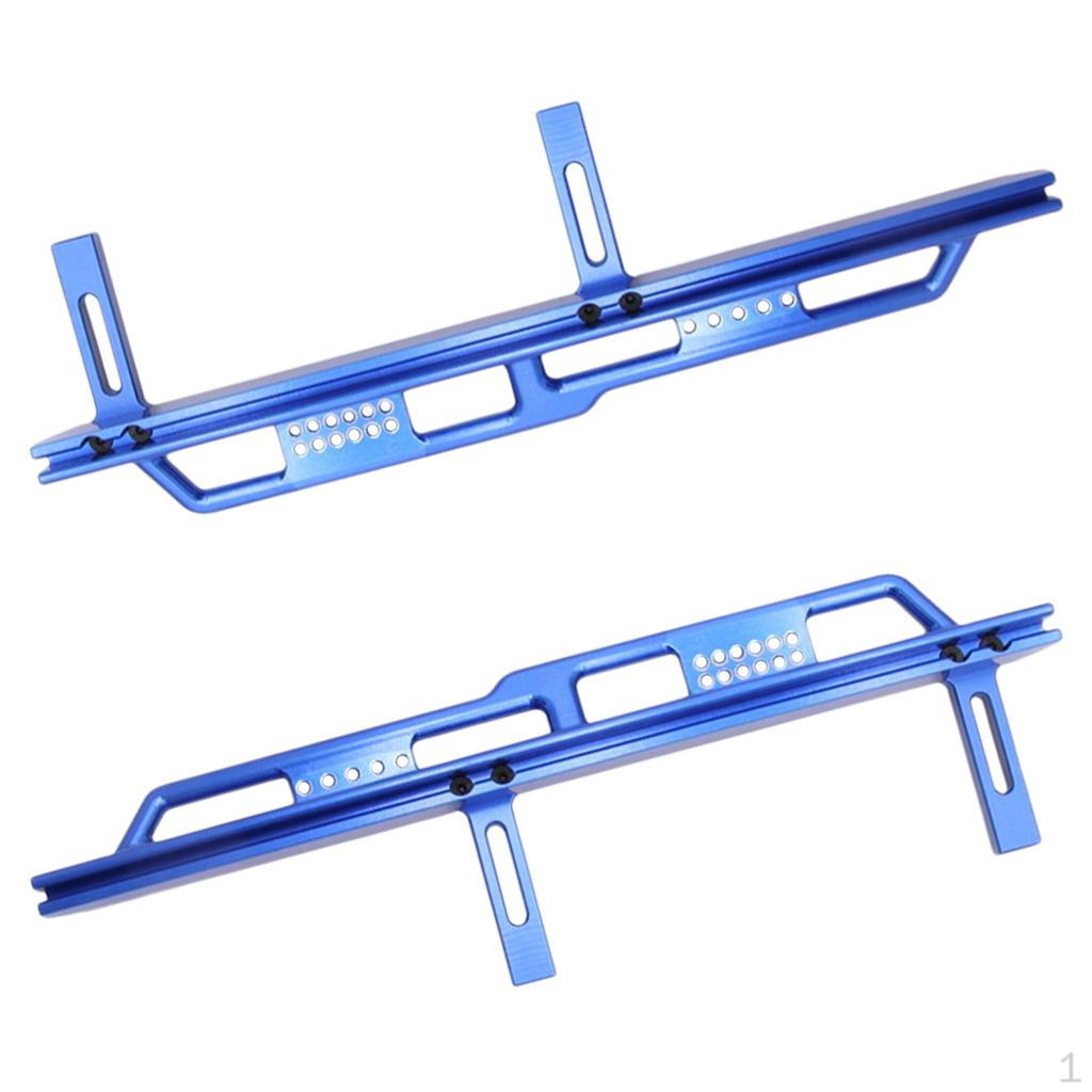 1 Pair RC Side Pedal Foot Board for Axial SCX6 Jlu 4Wd-Axi05000T1 1/6 Model Car Accessory