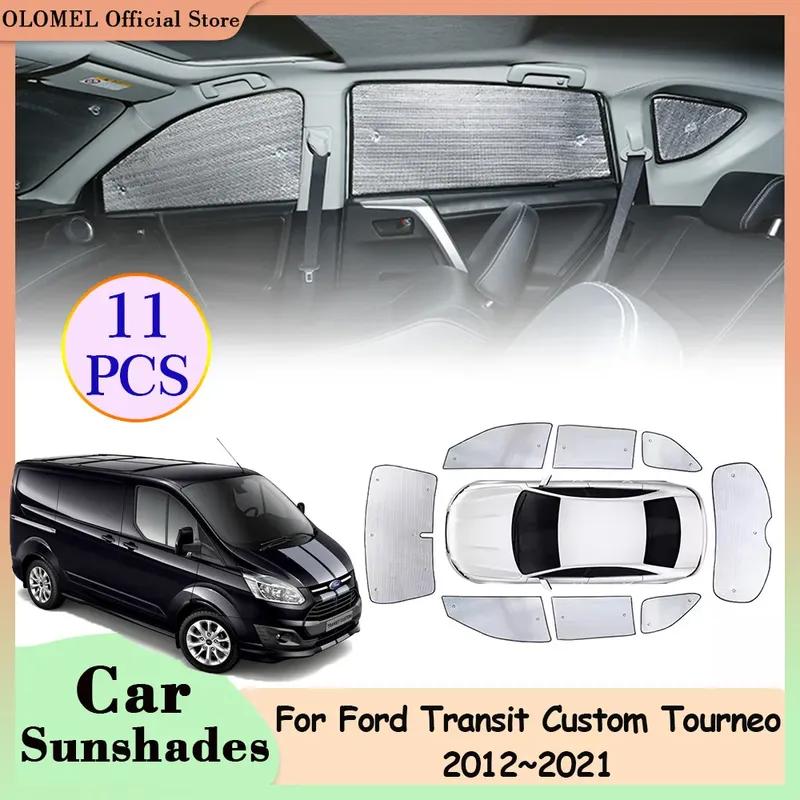 Full Coverage for Ford Transit Tourneo 2012~ Sunshades Rear Windows Windshield Visor Car Anti-UV Curta Accessories