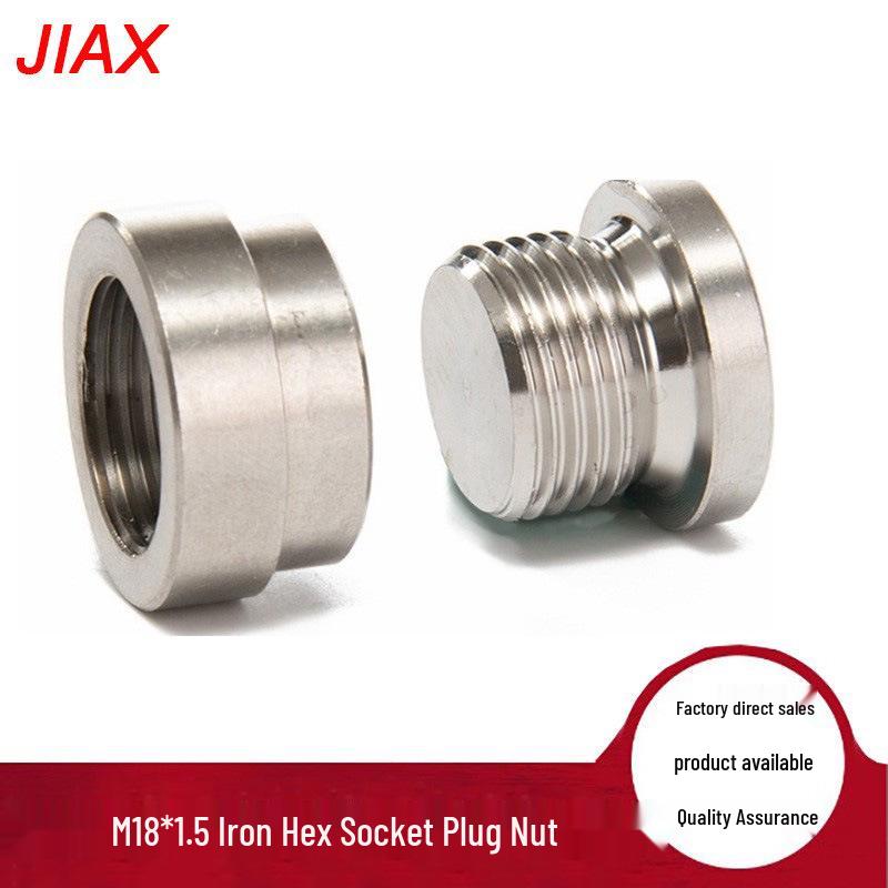 

M18*1.5 Thread Universal Iron Hex Plug Nut Cap for Engine Oil
