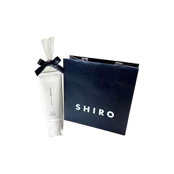 [Free wrapped and shopper included] Shiro Hand Cream Sabon White Lily White Tea Hand Serum (55g, Sabon)