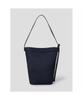 Beanpole Accessory René Canvas Shoulder Bag Navy