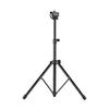 Drum Pad Metallständer 8mm Schraubanschluss 46cm 79cm Höhenverstellbar für 8 10 Zoll Drum Übungspad mit Tragetasche