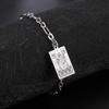 Tarot Card Charms Bracelets for Women Men The Major Arcana Amulet Stainless Steel Classic Tarot Wrist Jewelry Gifts