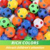 Mini Fidget Spinners Soccer Balls for Kids Soccer Party Favor Rotatable Finger Stress Balls Toy Classroom Prizes Return Gifts