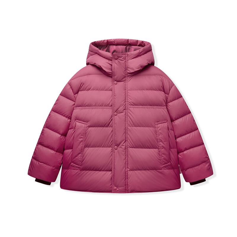 MINIPEACE Kids' Lightweight Hooded Down Jacket