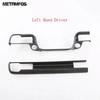 For Honda HR-V e:HEV e:Ny1 RV5 Vezel   2024 2025 Carbon Fiber Center Console Dashboard Panel Strip Trim Car Accessories