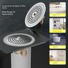Anti-Odor Floor Drain Core, Universal for Bathrooms, Insect-Proof Hair Filter, Anti-Odor Device for Drain Pipes, Sealing Cover