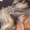 1/3pcs Woman Elegant Pearl Hair Ties Beads Girls Bow Scrunchies Rubber Hairbands Ponytail Holders Hair Accessories Elastic Hair Bands