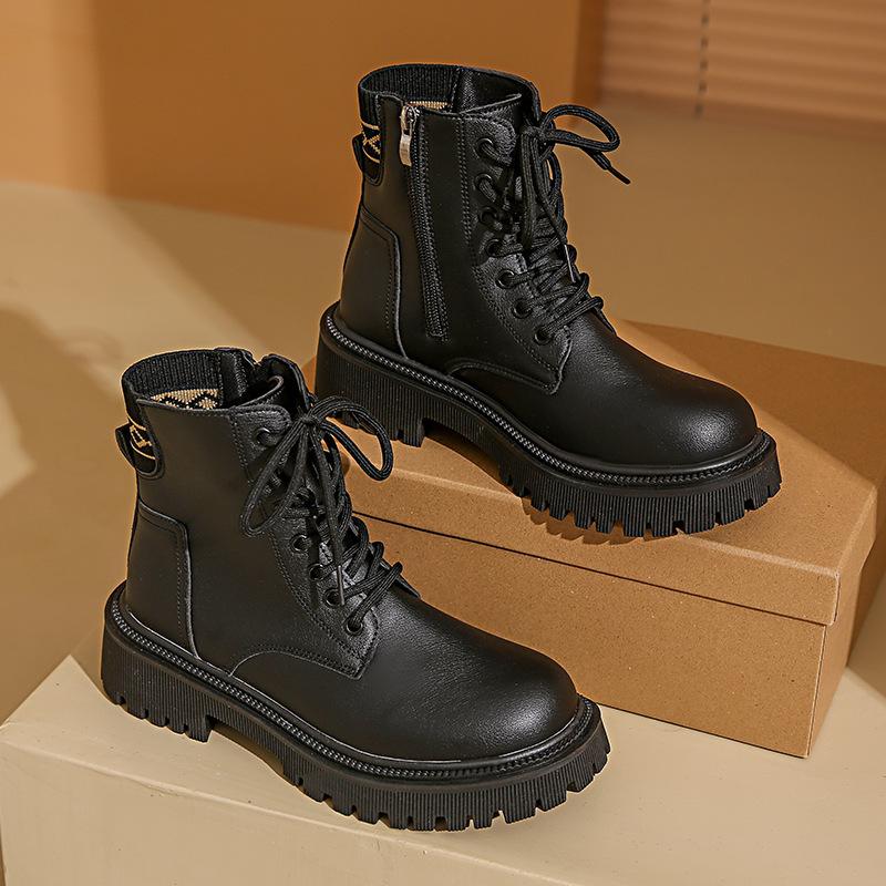 British Martin boots women's autumn 2024 new retro platform Internet celebrity popular boots autumn and winter short boots women's shoes