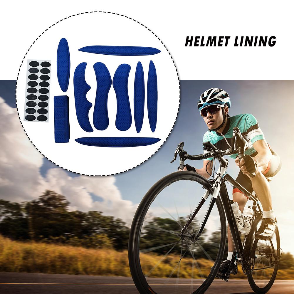 

Комплект подкладок для шлема, 27 шт., сменные универсальные поролоновые подушечки для велосипеда, набор для MTB велосипеда, мотоцикла, велосипедной спортивной одежды