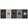 VidaXL Washable Kitchen Floor Mat Star 45x150 Cm