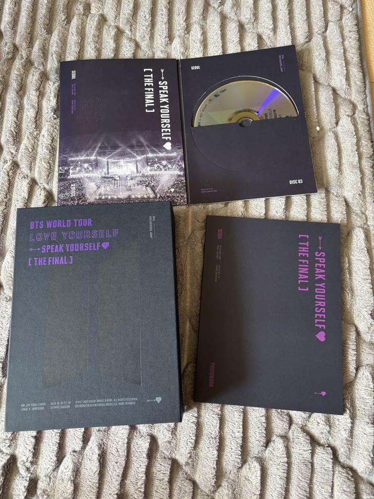 [USED] BTS SPEAK YOURSELF: THE FINAL Blu-ray