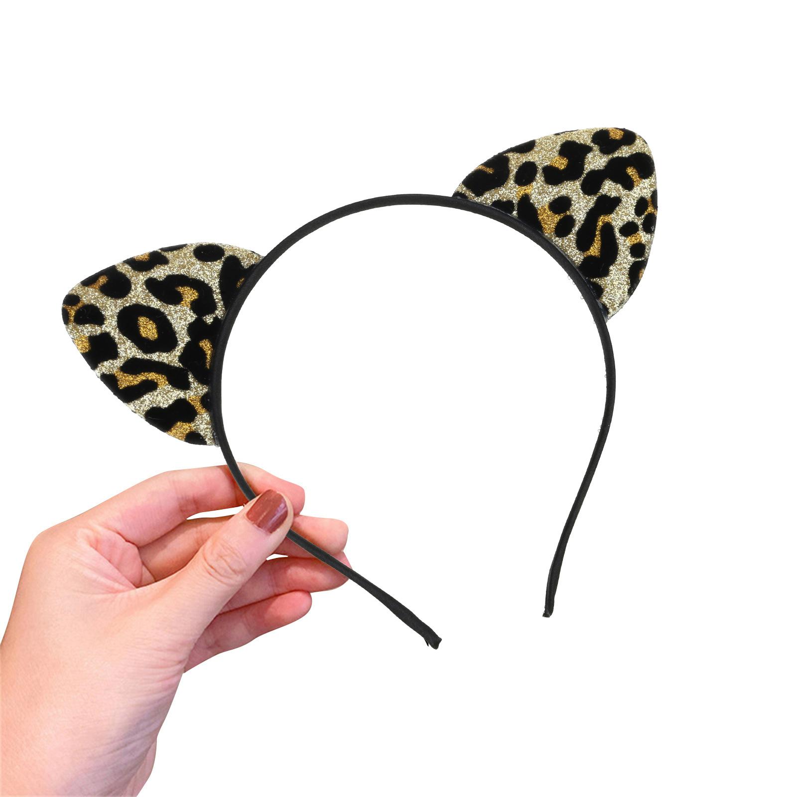 

Girl Cosplay Animal Ear Headband Decorative Headdress Decoration Supplies for Adults Girl Female Performance Prop темно-синий