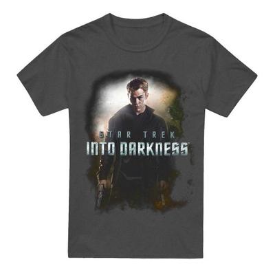 Star Trek: Into Darkness Unisex Adult Darkness Captain Kirk T-Shirt