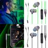 3.5mm Headphones with Microphone for PC Comuter Earbuds Computer In-Ear Headset Control for Laptop Desktop Notebook