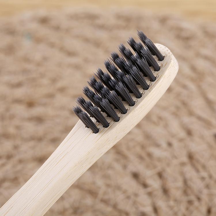 Single Pack Free Samples 100% Biodegradable Eco Friendly Cheap Flat Soft Bamboo Toothbrush Cepillo Dental Bambo Set