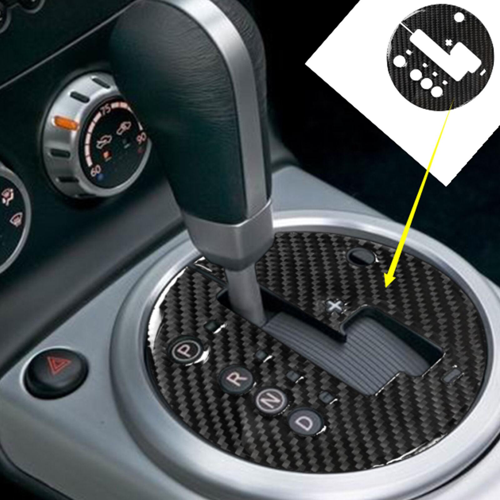 Real Carbon Fiber Interior Gear Shift Panel Cover Trim For Nissan 350Z 2006-2009