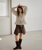 OURO Cowgirl Pocket Skirt [ Brown ]