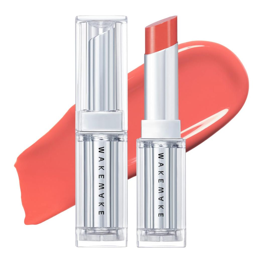 WAKE MAKE DEWY GEL GLAZE STICK Dewy Gel Glaze Stick ÎNCĂLZIRE (04 CORAL)