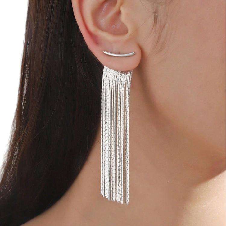 Irregular Tassels Earrings Comfortable Extended Wear Women Jewelry