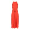 Sleeveless Ribbed Maxi Dress Orange