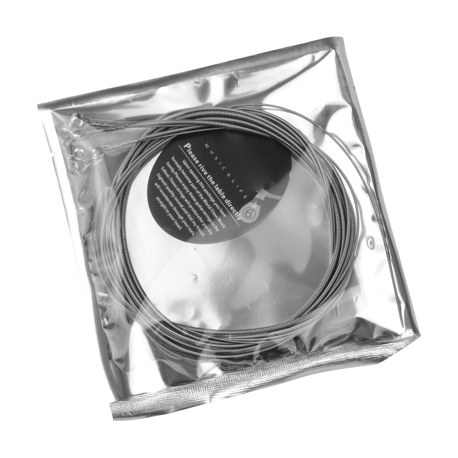 

Струны для электрогитары и бас-гитары, шестигранная легированная проволока, никелевая обмотка, яркие, устойчивые к коррозии, набор из 4 струн(.045 .100) дополнительный серебряный