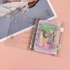 Upgraded A8M5 Double-Sided Loose-Leaf Card Holder & Transparent Coin Purse