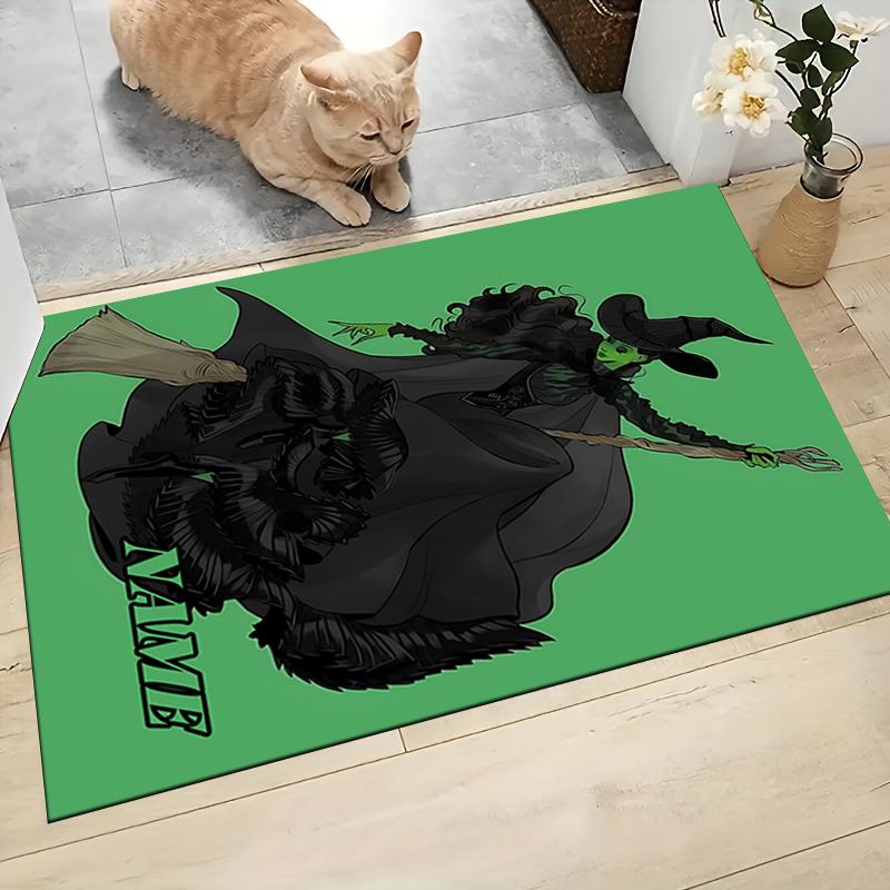 Custom Name Witch Princess Adventure Carpet Rug Customizable Soft Washable Anti-Slip Home Living Room Sofa Mats Personalized Rug. 0909336