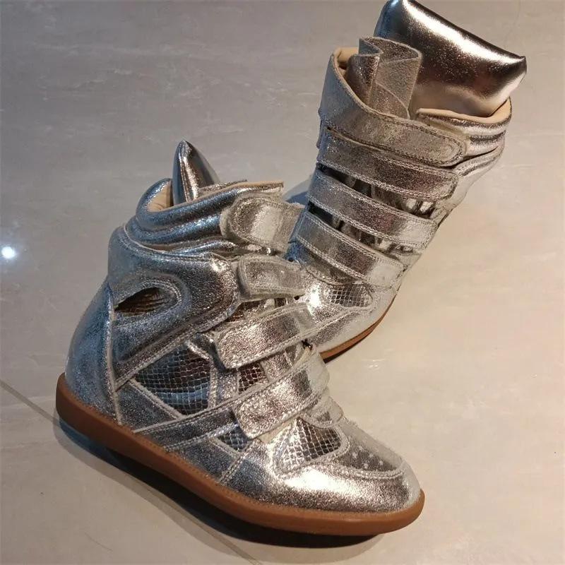 Wewnętrzne buty sportowe i rekreacyjne podwyższające wzrost do pieszych wędrówek z dopasowaniem kolorystycznym, klasyczne i wszechstronne buty w wysokiej wersji