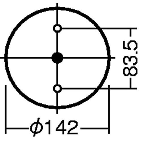 Panasonic Interior Duct Slide Rotating Type LK04083WZ White