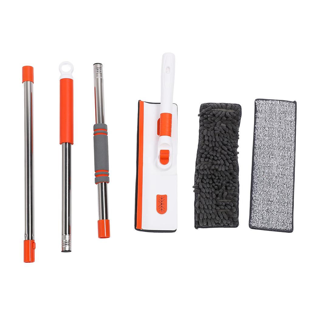 3 Section Window Cleaning Squeegee Kit With Extension Pole Rotatable Window Cleaning Tool for Car Wi
