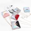 Elegant Fashion Women Mini Chain Bag With Laser Clear Design Shoulder Handbag