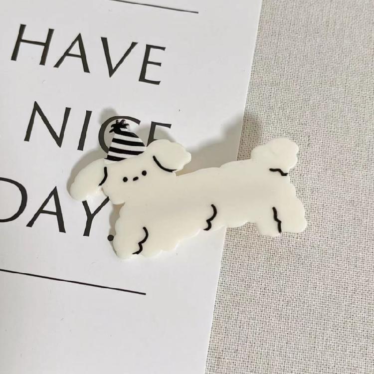 Puppy Hair Clips Cute Dog Hair Barrettes for Toddler Girls Holiday Costume