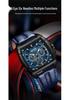 Sanda Men's Waterproof Quartz Watch with Leather Strap - Stylish and Durable Design