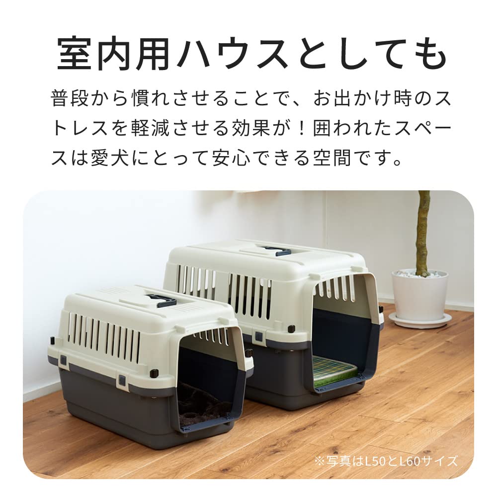 Pet Kennel First Class L60 Width 40 X Depth X Height Cm Body Weight 3 Kg Dog Carrier Cat Carrier Pet Carrier Cage Hard Carrier With Handle Indoor