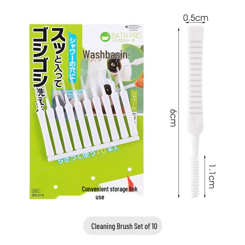 

Multifunctional Anti-Clogging Shower and Faucet Crevice Cleaning Brush