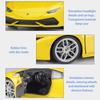 1/24 Scale Welly Lamborghini Huracan LP610-4 Alloy Car Model Diecasts Metal Toy Vehicles Car Model High Simulation Collection Childrens Gifts