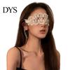 Lace Blindfold BDSM with Sheer Mesh Adjustable Sensory Deprivation Mask for Multi-Purpose Headband Couples' Roleplay Soft Breathable Discreet