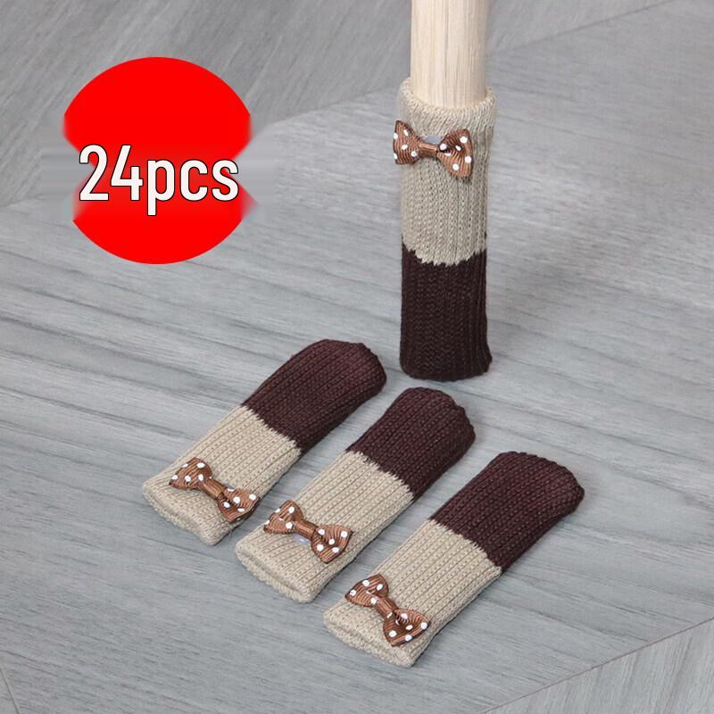LIEI Double-Layer Thickened Metal Chair Leg Protector