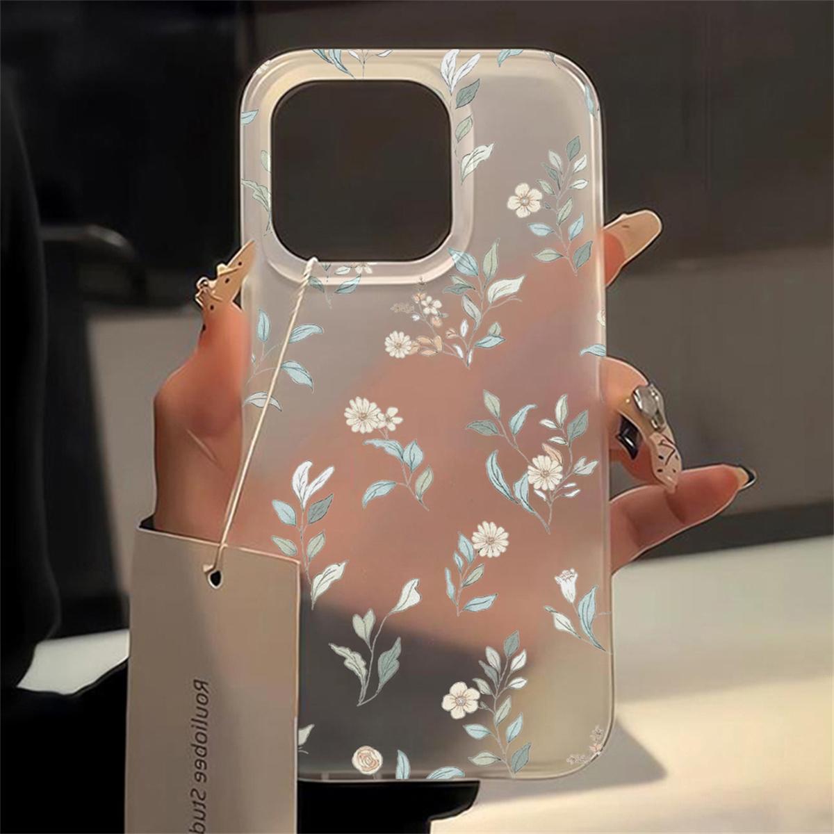 

Flower Matte Case For iPhone 17 Cases iPhone 17 Air 16 Pro Max 12 14 11 13 15 Fundas Soft Shockproof Cover Leopard Phone Bumper iPhone17 Pro