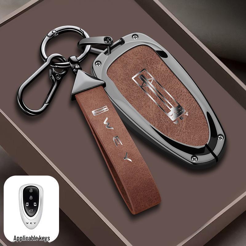 Applicable VV5 Key Case for Wey 23 Lanshan Mocha DHT-HPEV & VV6 22 Latte Remote Control Shell.