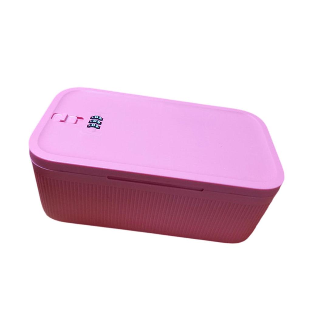Boîte de verrouillage pour téléphone Boîte de rangement verrouillable multifonctionnelle pour bureau Table de bureau