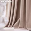 1PC NAPEARL 70-80% Blackout Multiple Solid Color Dyed Curtains For Living Room Bedroom Soft Curtain Home Decor