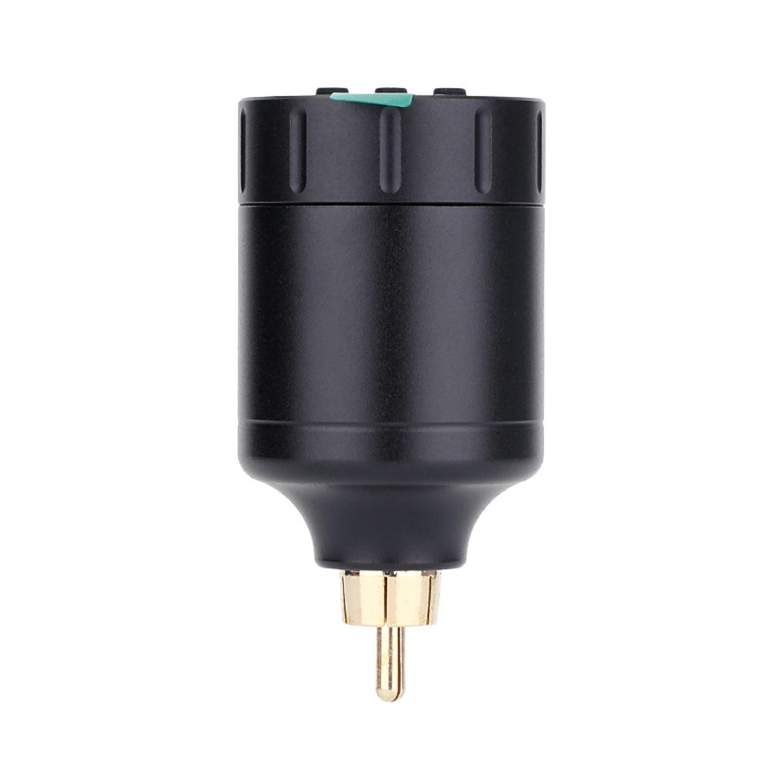 

RCA беспроводной аккумулятор для татуировки блок питания для тату-машинок портативный источник татуировки 1350 мАч беспроводной аккумулятор для татуировки чёрный