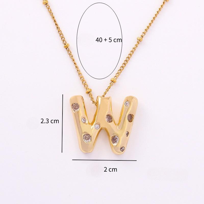 Ladies' Diamond Metal Necklace, Heavy Craftsmanship Premium Design Initial Necklace, Gift for Women, Holiday Present, Party Jewelry.