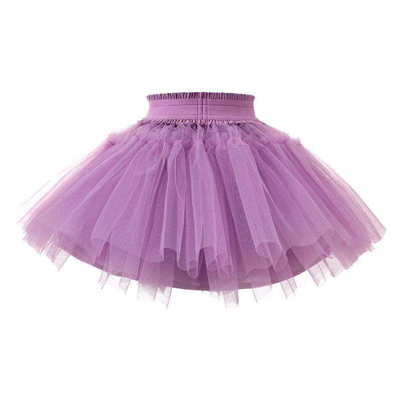Half Length Skirt Dance Skirt TUTU Skirt Ballet Skirt Fluffy Skirt Practice Outfit Performance Outfit