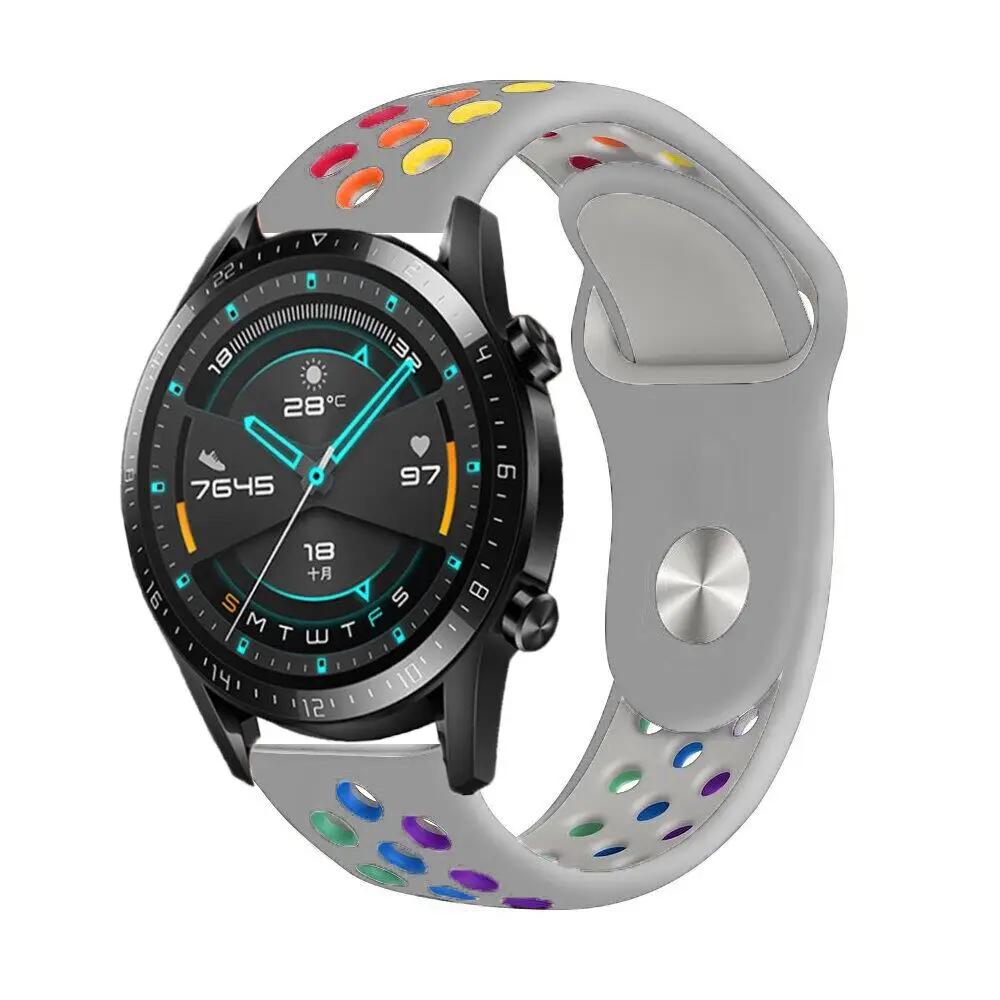 Strap For Realme Watch 2 3 Pro S Pro T1 Silicone Watch Band For Realme Techlife Watch S100 R100 SZ100 Bicolor Wristband Bracelet