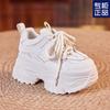 Dad Shoes Small Thick-soled Heightening Women's Shoes Autumn New Sports and Leisure Shoes Muffin Shoes