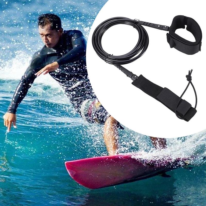 Paddleboard Leash Paddle Board Accessories Surfboard Foot Rope Paddle Board Replacement Parts Straight Surf Board Leashes For